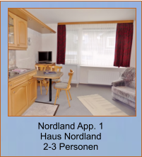 Nordland App. 1 Haus Nordland 2-3 Personen