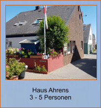 Haus Ahrens 3 - 5 Personen
