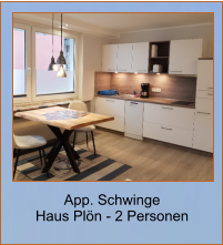 App. Schwinge  Haus Plön - 2 Personen