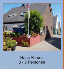 Haus Ahrens 3 - 5 Personen