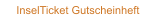 InselTicket Gutscheinheft